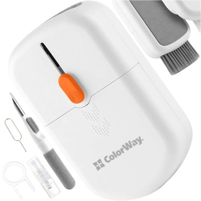 Набір для чищення ColorWay 10 в 1 для очищення навушників/клавіатури (CW-1111) Набір для чищення ColorWay 10 в 1 для очищення навушників/клавіатури (CW-1111)