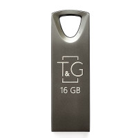 Флеш-накопичувач USB 16GB T&G 117 Metal Series Black (TG117BK-16G) Флеш-накопичувач USB 16GB T&G 117 Metal Series Black (TG117BK-16G)