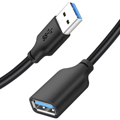 Кабель-подовжувач Cabletime USB - USB V 3.0 (M/F), 2 м, Black (CA11L)