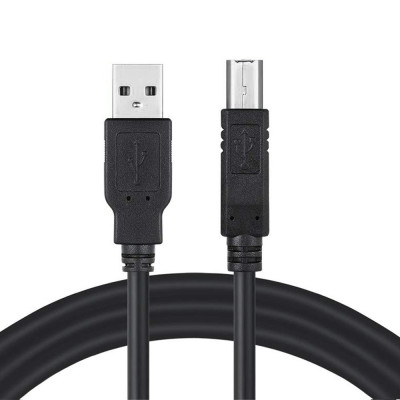 Кабель ColorWay USB - USB Type-B V 2.0 (M/M), 2 м, Black (CW-CBUB072-BK)