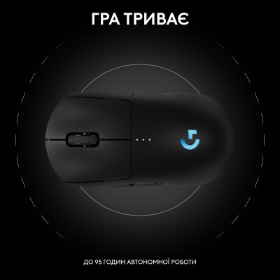 Миша бездротова Logitech G Pro 2 Lightspeed Black (910-007295) Миша бездротова Logitech G Pro 2 Lightspeed Black (910-007295)
