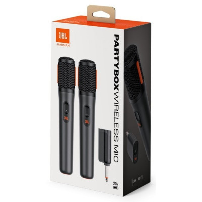 Мікрофон JBL PartyBox Wireless Microphone Set (JBLPBWIRELESSMIC) Мікрофон JBL PartyBox Wireless Microphone Set (JBLPBWIRELESSMIC)