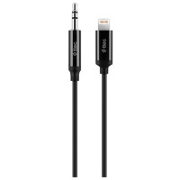 Кабель Ttec 3.5 мм - Lightning (M/M), 1 м, Black (2DK42S) Кабель Ttec 3.5 мм - Lightning (M/M), 1 м, Black (2DK42S)