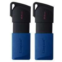 Флеш-накопичувач USB3.2 2x64GB Kingston DataTraveler Exodia M Black/Blue (DTXM/64GB-2P) Флеш-накопичувач USB3.2 2x64GB Kingston DataTraveler Exodia M Black/Blue (DTXM/64GB-2P)