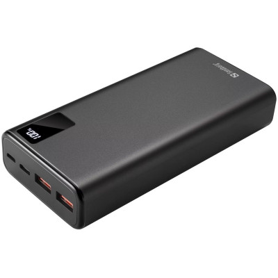 Універсальна мобільна батарея Sandberg Powerbank 20000mAh PD 20W Black (420-59) Універсальна мобільна батарея Sandberg Powerbank 20000mAh PD 20W Black (420-59)