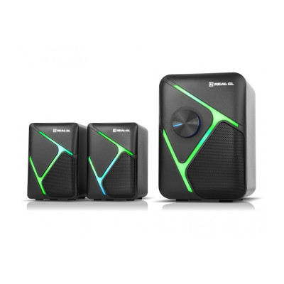 Акустична система REAL-EL M-320 Black Акустична система REAL-EL M-320 Black