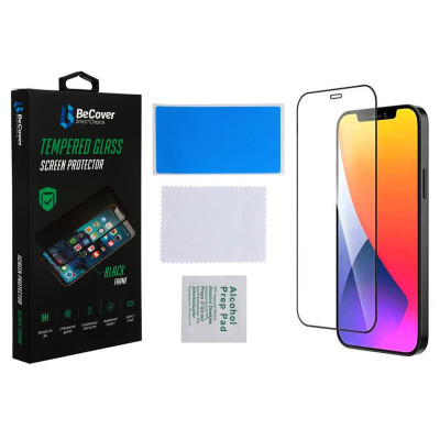 Захисне скло BeCover для Apple iPhone 13 Pro Max Black (706664) Захисне скло BeCover для Apple iPhone 13 Pro Max Black (706664)
