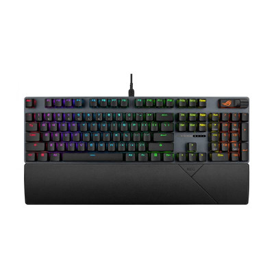 Клавiатура Asus ROG Strix Scope II X NX Snow V2 EN PBT Black (90MP03XF-BKUA20) Клавiатура Asus ROG Strix Scope II X NX Snow V2 EN PBT Black (90MP03XF-BKUA20)