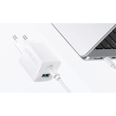 Мережевий зарядний пристрій Anker PowerPort 323 White (A2331G21) Мережевий зарядний пристрій Anker PowerPort 323 White (A2331G21)