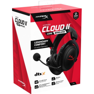 Bluetooth-гарнітура HyperX Cloud II Core Wireless Black (6Y2G8AA) Bluetooth-гарнітура HyperX Cloud II Core Wireless Black (6Y2G8AA)