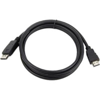 Кабель Atcom DisplayPort - HDMI (M/M), 1.8 м, Black (20120) Кабель Atcom DisplayPort - HDMI (M/M), 1.8 м, Black (20120)