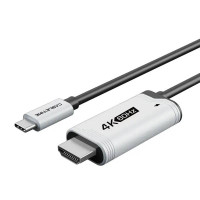 Кабель Cabletime USB Type-C - HDMI (M/M), 4K, Ultra HD, PD100W, для Nintendo Switch 2 м, Black (CC17L) Кабель Cabletime USB Type-C - HDMI (M/M), 4K, Ultra HD, PD100W, для Nintendo Switch 2 м, Black (CC17L)
