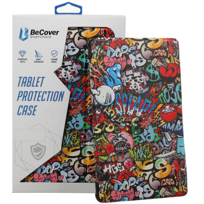 Чохол-книжка BeCover Flexible TPU Mate для Samsung Galaxy Tab S9 (SM-X710/SM-X716)/S9 FE (SM-X510/SM-X516B) Graffiti (712534) Чохол-книжка BeCover Flexible TPU Mate для Samsung Galaxy Tab S9 (SM-X710/SM-X716)/S9 FE (SM-X510/SM-X516B) Graffiti (712534)