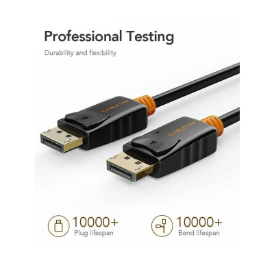 Кабель Cabletime DisplayPort - DisplayPort V 1.2 (M/M), 3 м Black (CD21N) Кабель Cabletime DisplayPort - DisplayPort V 1.2 (M/M), 3 м Black (CD21N)