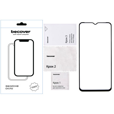 Захисне скло BeCover для Ulefone Armor 12s Black (712129)