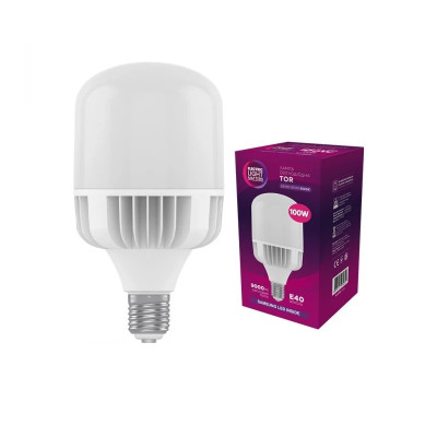 Лампа світлодіодна промислова ELM 100W E40 6500K (18-0198) Лампа світлодіодна промислова ELM 100W E40 6500K (18-0198)