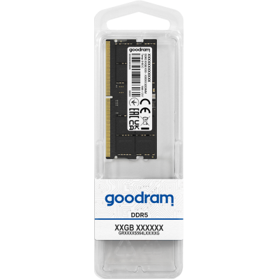 Модуль пам`яті SO-DIMM 32GB/5600 DDR5 Goodram (GR5600S564L46/32G) Модуль пам`яті SO-DIMM 32GB/5600 DDR5 Goodram (GR5600S564L46/32G)