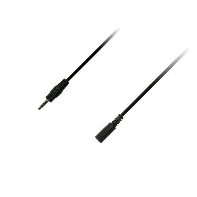 Кабель Piko 3.5 мм - 3.5 мм (M/F), 3 м, Black (1283126473920) Кабель Piko 3.5 мм - 3.5 мм (M/F), 3 м, Black (1283126473920)