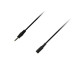 Кабель Piko 3.5 мм - 3.5 мм (M/F), 3 м, Black (1283126473920) Кабель Piko 3.5 мм - 3.5 мм (M/F), 3 м, Black (1283126473920)