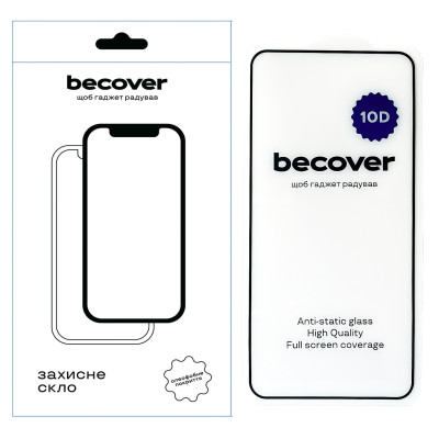Захисне скло BeCover для ZTE Blade A73 10D Black (711797) Захисне скло BeCover для ZTE Blade A73 10D Black (711797)