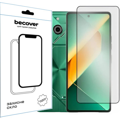 Захисне скло BeCover для Tecno Pova 6 Neo (LI6) Black (711581)
