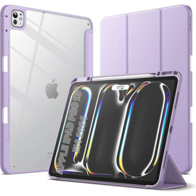 Чохол-книжка BeCover Soft Edge TPU з кріпленням Apple Pencil для Apple iPad Pro 13 Чохол-книжка BeCover Soft Edge TPU з кріпленням Apple Pencil для Apple iPad Pro 13