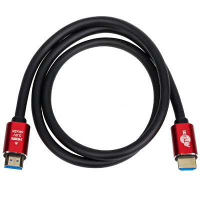 Кабель Atcom HDMI - HDMI V 2.0 (M/M), 3 м, Black/Red (24943) Кабель Atcom HDMI - HDMI V 2.0 (M/M), 3 м, Black/Red (24943)