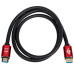 Кабель Atcom HDMI - HDMI V 2.0 (M/M), 3 м, Black/Red (24943) Кабель Atcom HDMI - HDMI V 2.0 (M/M), 3 м, Black/Red (24943)