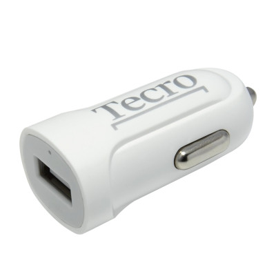 Автомобільний зарядний пристрій Tecro (1USBх2.1A) White (TCR-0121AW) Автомобільний зарядний пристрій Tecro (1USBх2.1A) White (TCR-0121AW)