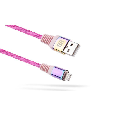 Кабель REAL-EL USB - Lightning (M/M), 1 м, Rainbow (EL123500051) Кабель REAL-EL USB - Lightning (M/M), 1 м, Rainbow (EL123500051)