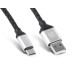 Кабель REAL-EL Premium Leather USB - USB Type-C (M/M), 1 м, Black (EL123500049) Кабель REAL-EL Premium Leather USB - USB Type-C (M/M), 1 м, Black (EL123500049)