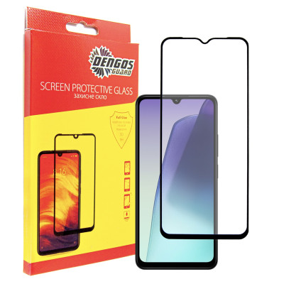 Захисне скло Dengos для Xiaomi Redmi 14C Black Full Glue (TGFG-379) Захисне скло Dengos для Xiaomi Redmi 14C Black Full Glue (TGFG-379)