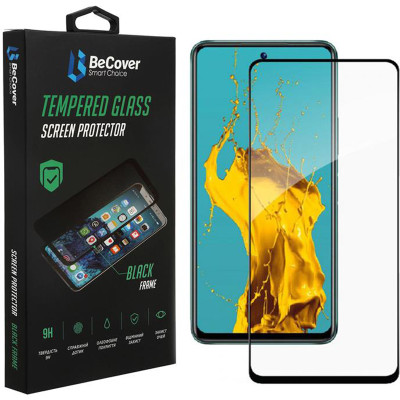 Захисне скло BeCover для Infinix Hot 12 Play (X6816D) Black (707601)