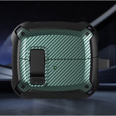 Чохол для навушників BeCover Protective TPU для Samsung Galaxy Buds 3 Pro Dark Green (712010) Чохол для навушників BeCover Protective TPU для Samsung Galaxy Buds 3 Pro Dark Green (712010)