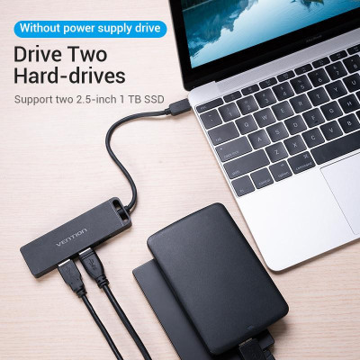 USB-хаб Vention TGKBB 4 ports Black USB-хаб Vention TGKBB 4 ports Black