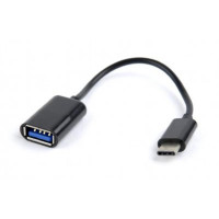 Кабель Cablexpert (A-OTG-CMAF2-01), USB2.0 - USB Type-C, 0.2 м, чорний Кабель Cablexpert (A-OTG-CMAF2-01), USB2.0 - USB Type-C, 0.2 м, чорний