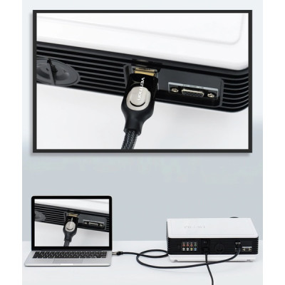 Кабель Vention HDMI - HDMI V 2.0 (M/M),1 м, Black (VAA-B05-B100) Кабель Vention HDMI - HDMI V 2.0 (M/M),1 м, Black (VAA-B05-B100)