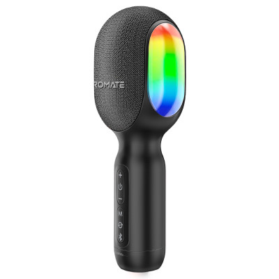 Мікрофон для караоке Promate VocalMic Bluetooth LED Black Мікрофон для караоке Promate VocalMic Bluetooth LED Black
