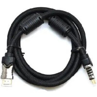 Кабель Gresso H3003 HDMI - HDMI (M/M), 2 фериту, обплетення, 1.8м, круглий (2000700002104) Кабель Gresso H3003 HDMI - HDMI (M/M), 2 фериту, обплетення, 1.8м, круглий (2000700002104)