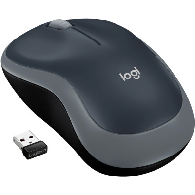 Миша бездротова Logitech M185 Grey (910-002238) Миша бездротова Logitech M185 Grey (910-002238)