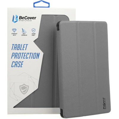 Чохол-книжка BeCover Smart Case для Samsung Galaxy Tab S10 Plus SM-X820/SM-X826 Gray (712235) Чохол-книжка BeCover Smart Case для Samsung Galaxy Tab S10 Plus SM-X820/SM-X826 Gray (712235)