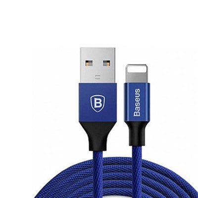 Кабель Baseus Yiven USB - Lightning (M/M), 1.8 м Navy Blue (CALYW-A13) Кабель Baseus Yiven USB - Lightning (M/M), 1.8 м Navy Blue (CALYW-A13)