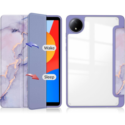 Чохол-книжка BeCover Soft Edge TPU для Xiaomi Redmi Pad SE 8.7 Purple Marble (712577) Чохол-книжка BeCover Soft Edge TPU для Xiaomi Redmi Pad SE 8.7 Purple Marble (712577)