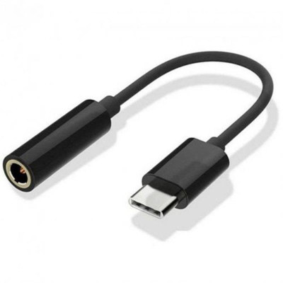 Перехідник Atcom 3.5 мм - USB Type-C (F/M), 0.1 м, Black (15035) Перехідник Atcom 3.5 мм - USB Type-C (F/M), 0.1 м, Black (15035)