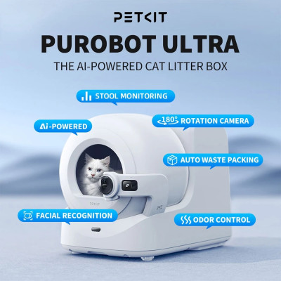 Смарт-лоток Petkit Purobot Ultra with Camera Self-Clean (P9903) Смарт-лоток Petkit Purobot Ultra with Camera Self-Clean (P9903)
