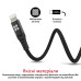 Кабель Promate NerveLink-i USB - Lightning (M/M), 2.4 A, 1.2 м, Black Кабель Promate NerveLink-i USB - Lightning (M/M), 2.4 A, 1.2 м, Black