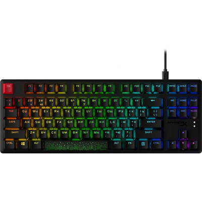 Клавіатура HyperX Alloy Origins Core PBT Red RGB Black (639N7AA) Клавіатура HyperX Alloy Origins Core PBT Red RGB Black (639N7AA)