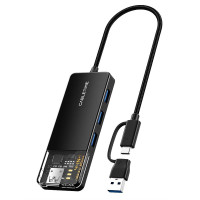 Концентратор Cabletime USB C/A - 4 Port USB 3.0, 5Gbps, 0.15 m (CB05B) Концентратор Cabletime USB C/A - 4 Port USB 3.0, 5Gbps, 0.15 m (CB05B)