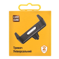 Тримач автомобільний Luxe Cube Універсальний Black (9988866446891) Тримач автомобільний Luxe Cube Універсальний Black (9988866446891)