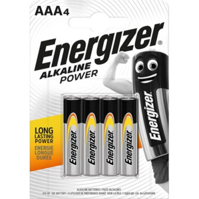 Батарейка Energizer Alkaline Power AAA 4 шт Батарейка Energizer Alkaline Power AAA 4 шт